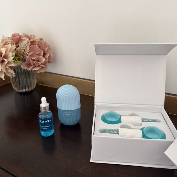 Produits CRYOVIA chez Anaelle F., avec un bouquet de fleurs
