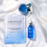 Coffret Rituel Hiver CRYOVIA : Crème Cryo Capsules, Sérum Cryo Hydratant et Masque Bio-Collagène